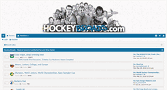 Desktop Screenshot of hockeybroads.com